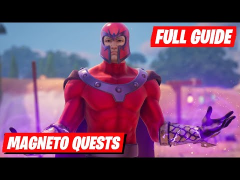How To Complete Every Magneto Quest in Fortnite Easily