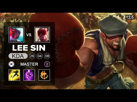 Lee Sin Top vs Yone - KR Master - Season 12 Patch 12.5