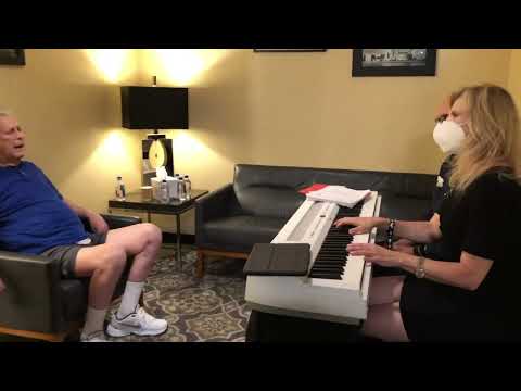 Brian Wilson  In My Room with Seth and Margareta Riggs before concert and with band in concert