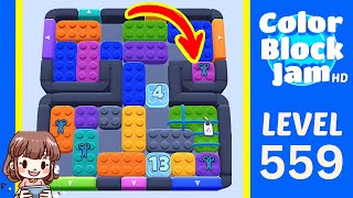 Solution du Niveau 559 de Color Block Jam