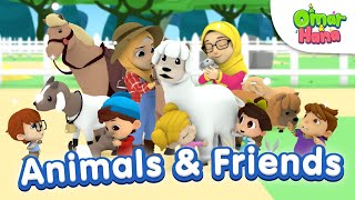 Download lagu Animal & Friends 🐃🐂🐋🐐| Islamic Series & Songs For Kids | Omar & Hana English mp3
