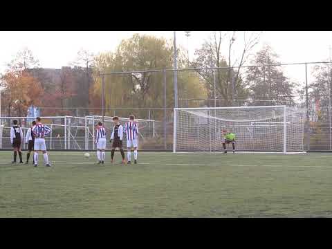 Penalty ASC Nieuwland jo17-1 vs VVZA jo17-1 op 1-12-2018