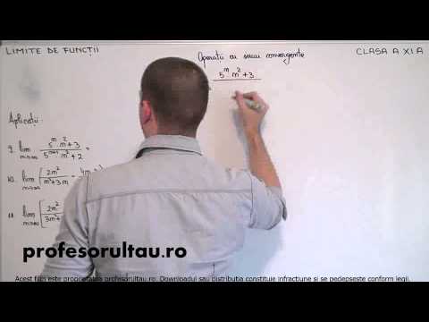 32   cls11   Limite de functii   operatii cu siruri convergente   aplicatii   partea 5