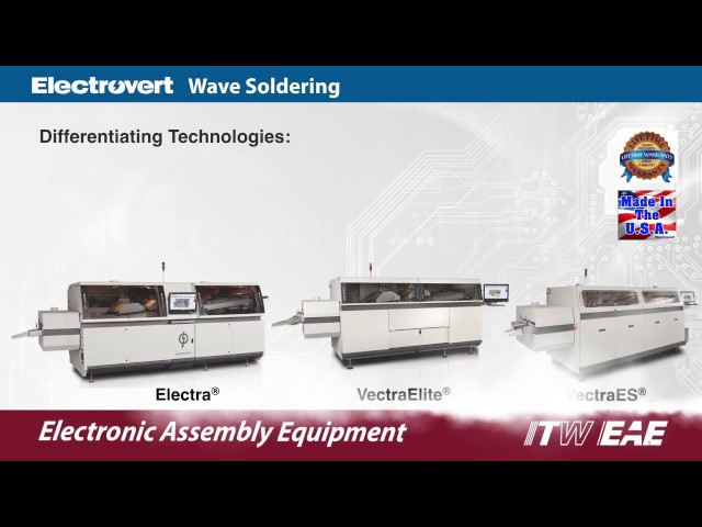 Electrovert Soldering and Cleaning Equipment