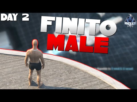 📹FRANK a VANQUEST : TUFFO in PISCINA FINITO MALE! (Day 2)