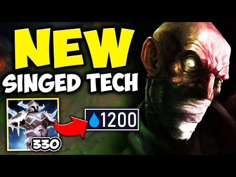 WHY THIS ONE ITEM JUST MADE SINGED A REAL AP BRUISER - League of Legends