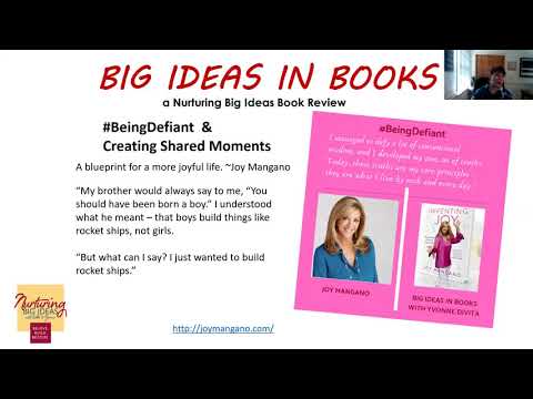 Big Ideas in Books-  Inventing Joy by Joy Mangano