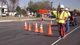 Traffic Flagger Video Training Demo by Turner Safety