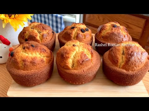 Mantecadas bien esponjadas y deliciosas 😋