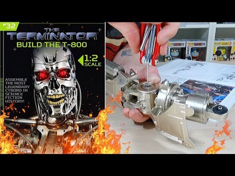 Build The Terminator T-800 Issue  32 - Create A Shoulder Hinge Joint (Speed Build )