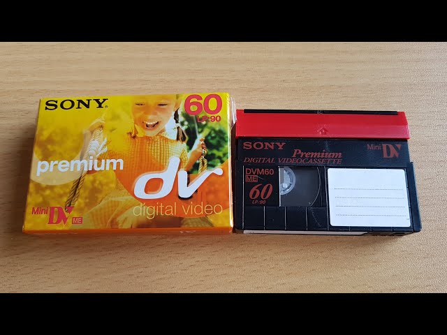 Vídeo relacionado con Sony DVM60PR - Cinta de Video Mini DV (LP-90, 60 Minutos en Modo SP, para videocámaras DVC), Azul