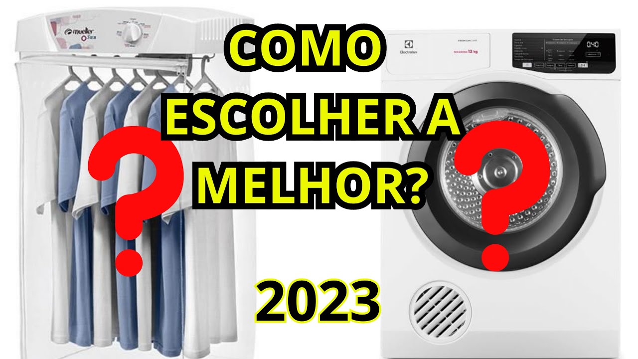 COMO ESCOLHER A MELHOR SECADORA DE ROUPA  | SECADORAS DE ROUPA EM 2023
