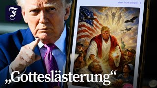 Empörung über Trumps Papst-Angriff und KI-Jesus-Bild
