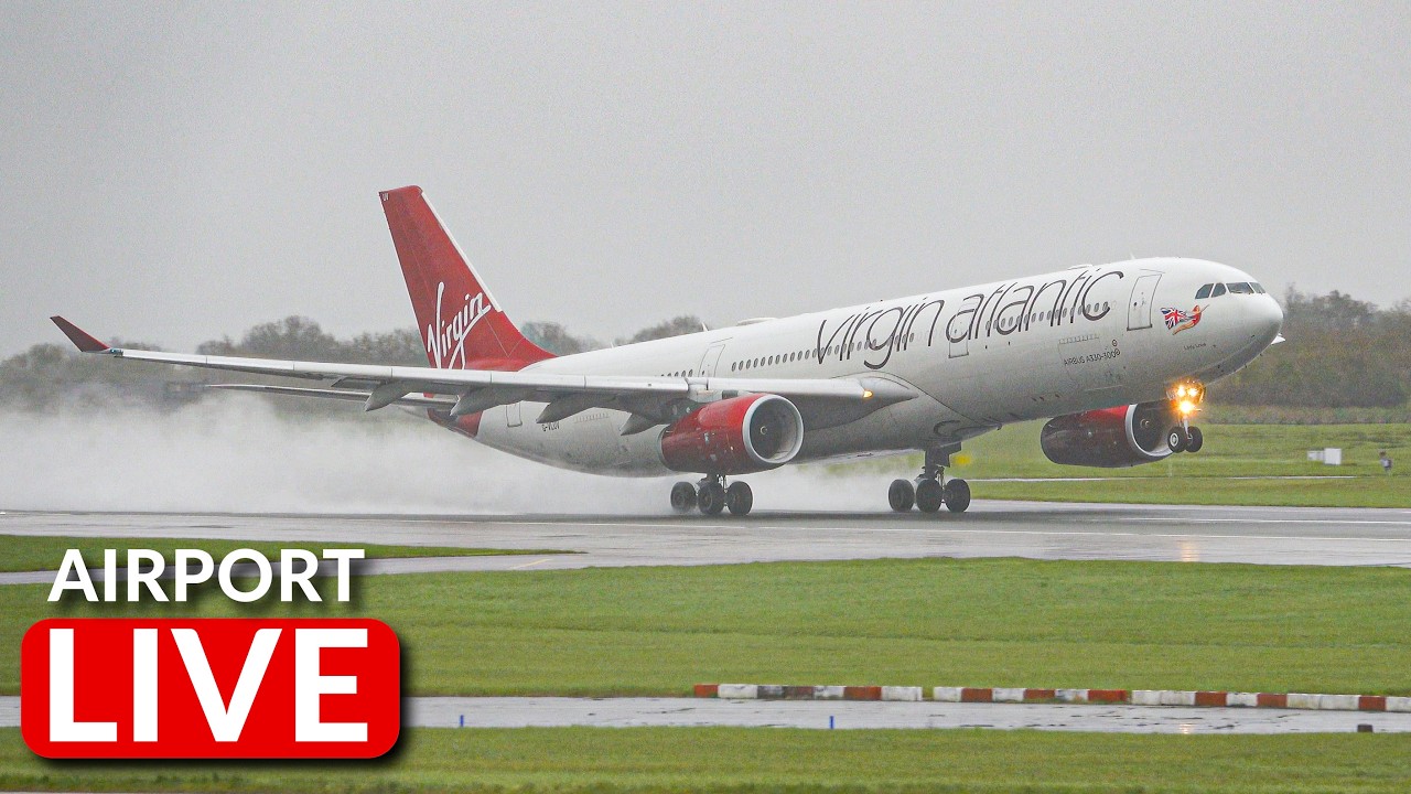 🔴 Manchester Airport LIVE 🎥 Fri YAY Show