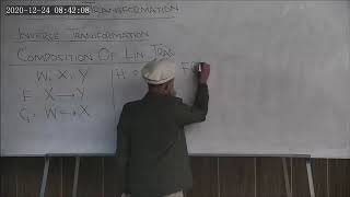 EM 17 - Inverse transformation, composition of linear transformations