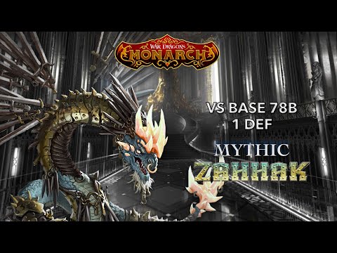 MYTHIC ZAHHAK LEV 41 21.2B VS BASE 78B 1 DEF - ImperivmItaly War Dragons