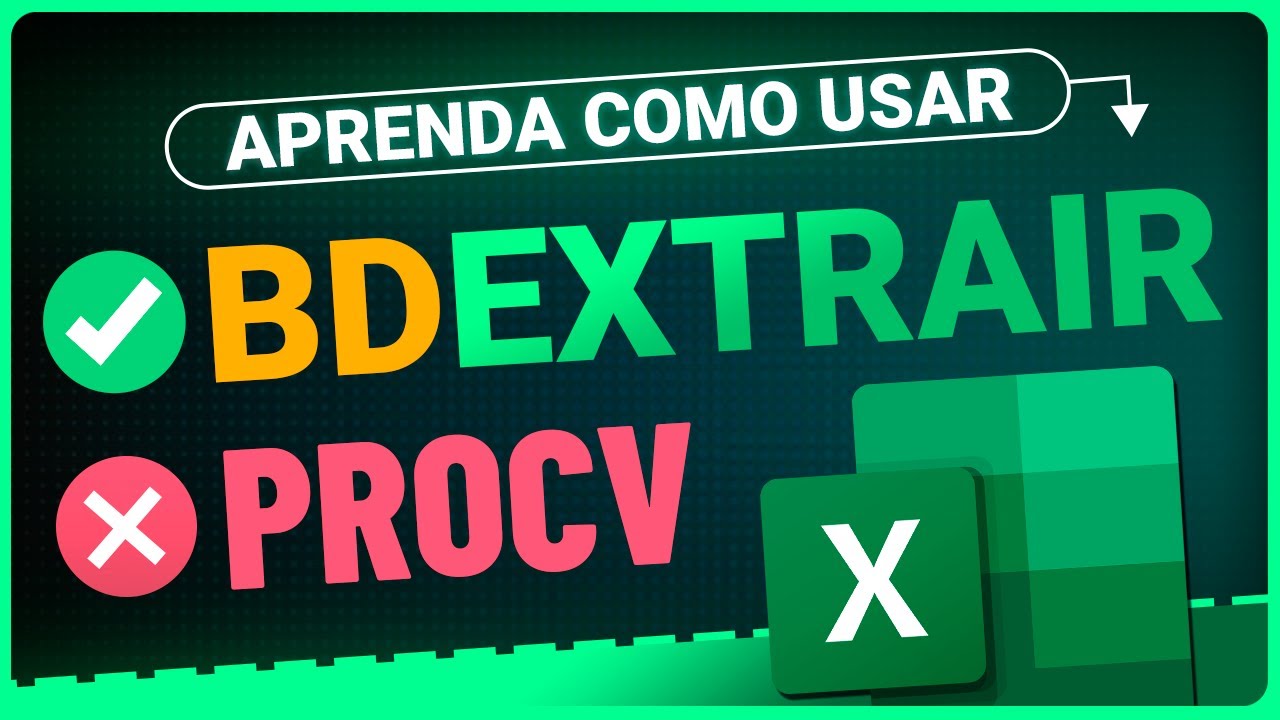 Troque PROCV por BDEXTRAIR no Excel e RESOLVA SEUS PROBLEMAS!