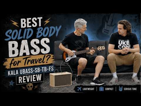 Kala UBASS-SB-TB-FS Solid Body Tobacco Burst Ubass image 7