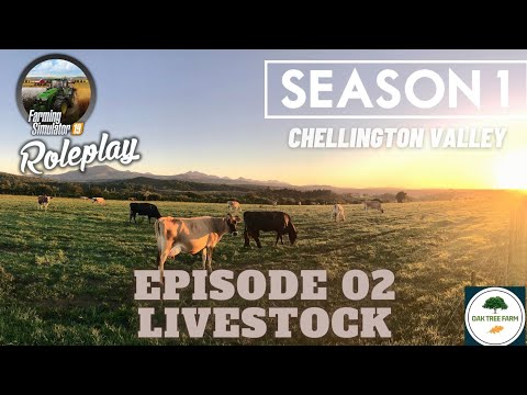 Oak Tree Farm - Ep02 Livestock - FS19 Roleplay Farming Simulator 19