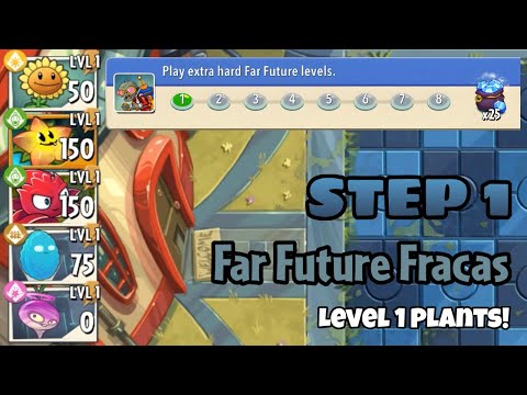 Plants vs Zombies 2 | Epic Quest: Far Future Fracas - Step 1
