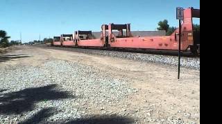 BNSF 5490 E and BNSF 6951 E  @ Hanford [HD]