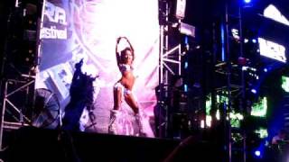 Go Go Dancer  Sasha and John Digweed @ Ultra Music Festival - WMC 2010 - March 27th 2010 Miami