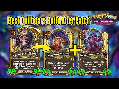 Literally Best Quilboars Build After latest Patch In BG! | Christian Hearthstone Battlegrounds