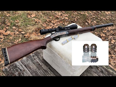 12 Gauge Paradox Slugs With Azot Wad Range Testing