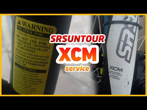 Suntour XCM fork disassembling (New video in the description)