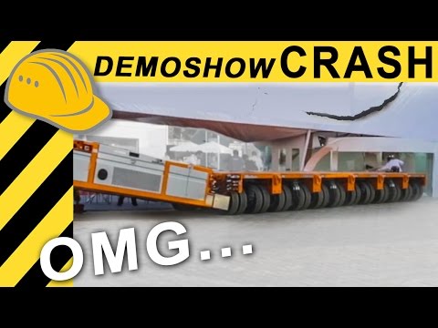 🔥EPIC FAIL! Schwerlast Demoshow CRASH! Heavy Equipment Disaster