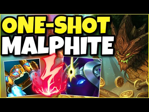 This FULL AP MALPHITE build literally one-shots everything in the game.... - (League of Legends)