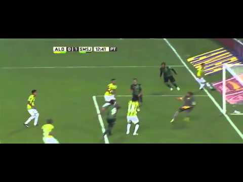 Gol de Javier Toledo - Aldosivi 0 - 1 San Martín de San Juan - Fecha 8 - Liga Argentina