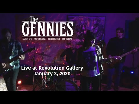 The Gennies  "You Got Me, Marc" live at Revolution Gallery 1/3/20