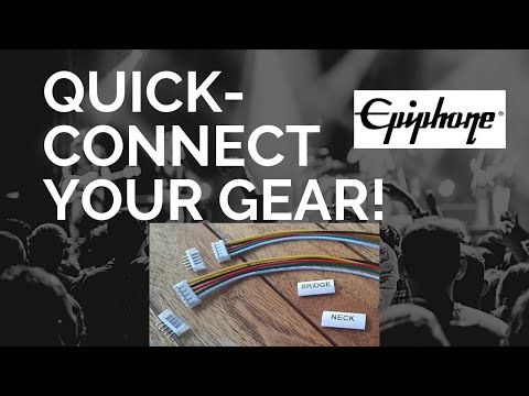 Epiphone Quick-Connect -- How to Change Pickups