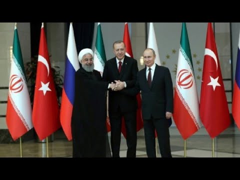تركيا القمة الثلاثية تتعهد بالتوصل لوقف إطلاق نار دائم في سوريا