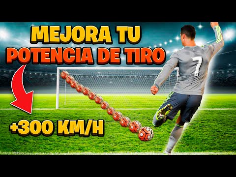3 CLAVES para TIRAR con POTENCIA en FÚTBOL - MEJORA tus DISPAROS a PORTERÍA