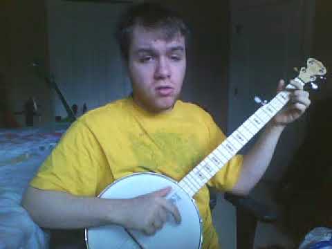 I Play My 1st Open Back Banjo In Double C Tuning