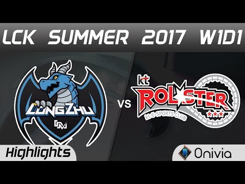 LZ vs KT Highlights Game 1 LCK SUMMER 2017 Longzhu vs KT Rolster By Onivia