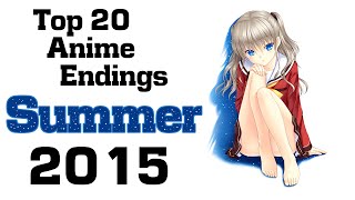 Top 20 Anime Endings of Summer 2015