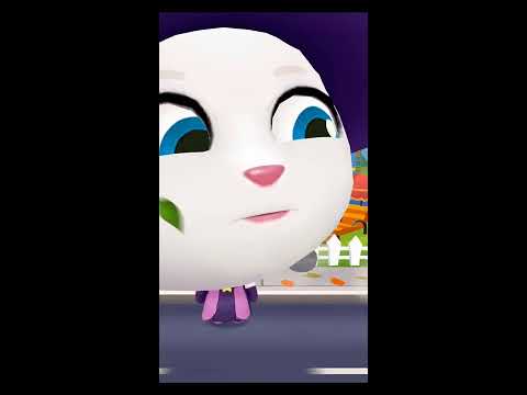 Talking Tom Gold Run - Halloween 2020 Headless Run - Witch Angela