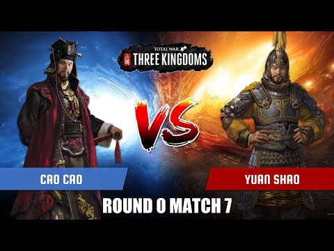 Cao Cao vs Yuan Shao | Total War Three Kingdoms Duelist Tournament Round 0 Match 7