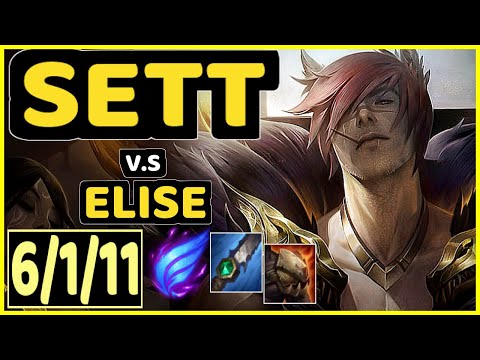 ERASUS (SETT) vs ELISE - 6/1/11 KDA JUNGLE CHALLENGER GAMEPLAY - BR