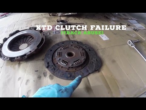 Integra GSR Clutch Failure | XTD from eBay | Track Abused