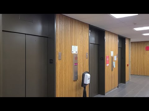 Modernized Westinghouse Passenger Elevators at Wean Hall, CMU Pittsburgh.