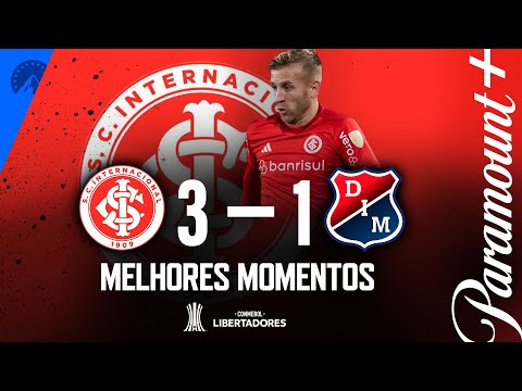 INTERNACIONAL 3 x 1 INDEPENDIENTE MEDELLÍN - MELHORES MOMENTOS | CONMEBOL LIBERTADORES 2023