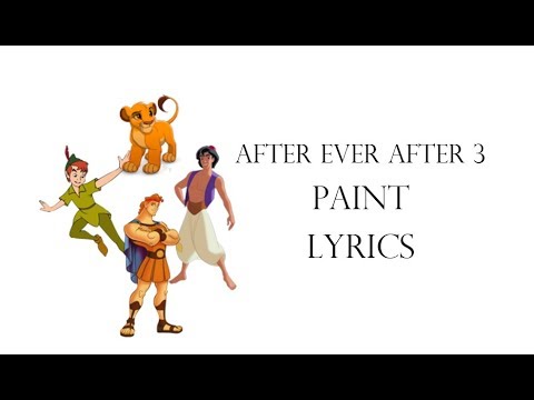 After Ever After 3 - Paint lyrics
