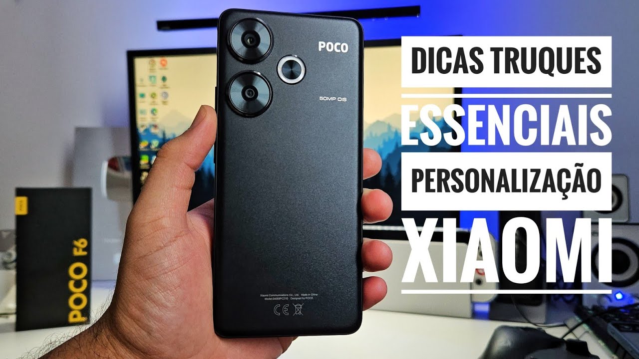 POCO F6 DICAS TRUQUES E PERSONALIZAÇÃO!
