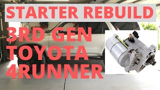 Toyota 4Runner Starter Rebuild & Replacement