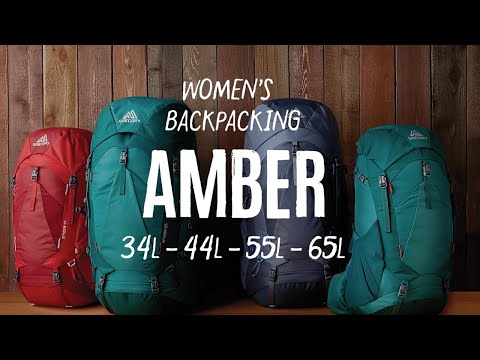 Gregory Amber 44 Lichen Žalias moteriška žygio kuprinė video