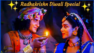 Radhakrishn Diwali Special video❤  HAPPY DIWALI 